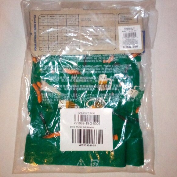 (3) Trunk/Brief & (6) Sock Bundle: Beer & Weiner.  3" Inseam.  Med.  Ankle.  New - Picture 6 of 9